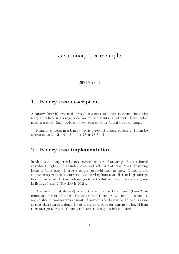  pdf data struct java binary tree example