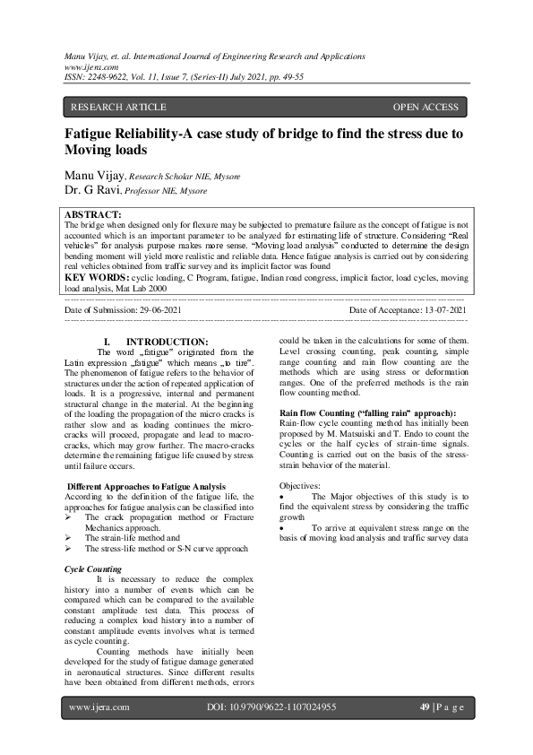 Fatigue case study picture