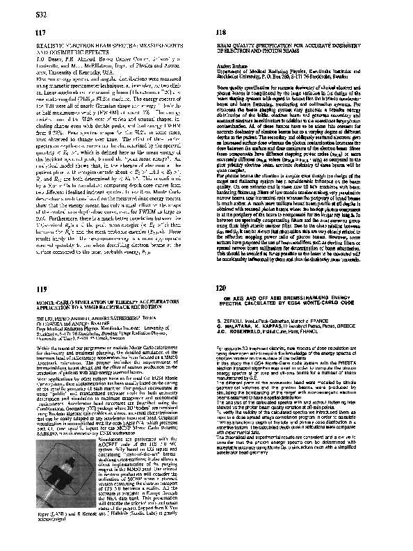 (PDF) Beam quality specification for accurate dosimetry of electron and ...