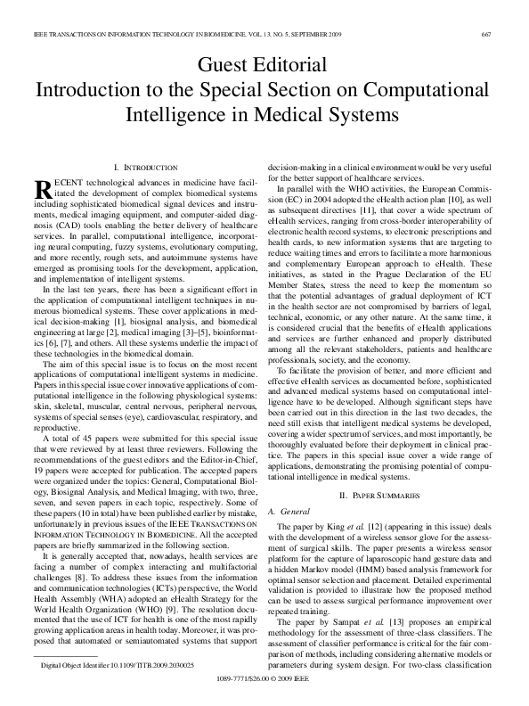 (PDF) Guest Editorial: Introduction to the special section on planning ...
