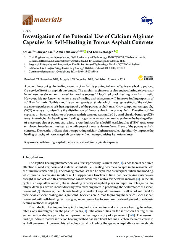 (PDF) Investigation of the Potential Use of Calcium Alginate Capsules ...