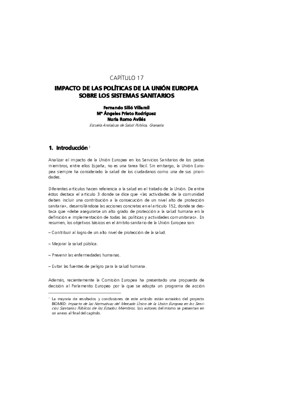 (PDF) Impacto de las políticas de la Unión Europea sobre los sistemas ...