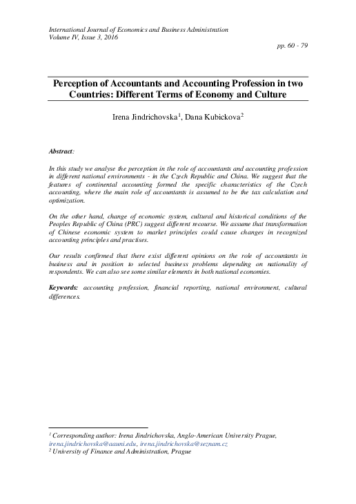 (PDF) Perception of Accountants and Accounting Profession in two ...