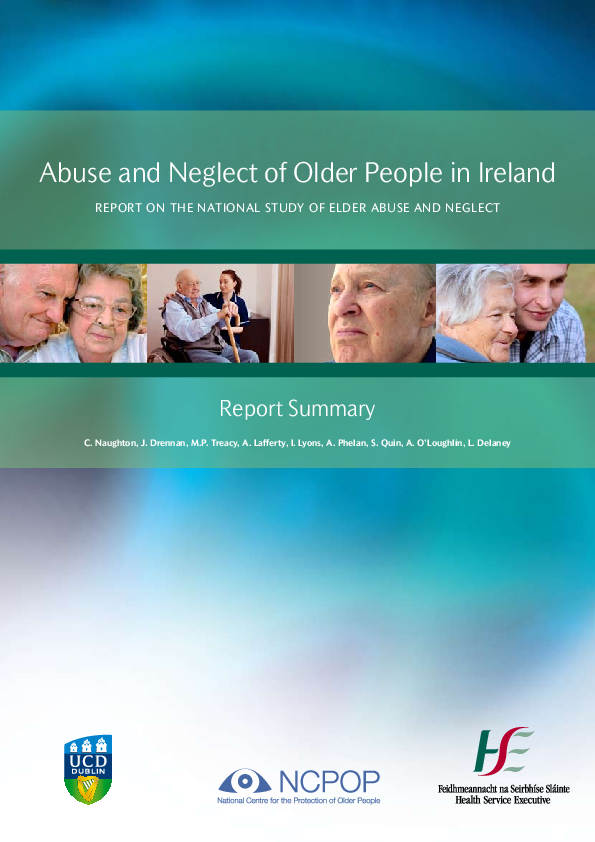 (PDF) Abuse and Neglect of Older People in Ireland