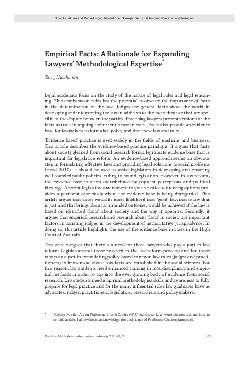 Empirical writing definition image