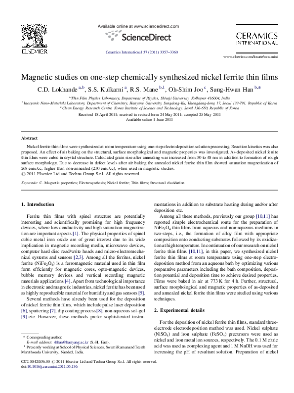 Nickel ferrite thesis 08 picture