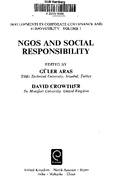 (PDF) NGOs and Social Responsibility