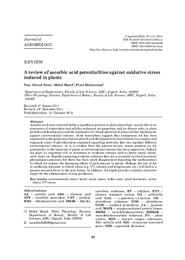 (PDF) A review of ascorbic acid potentialities against oxidative stress ...