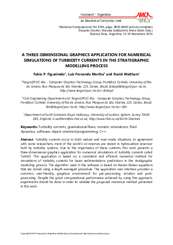 (PDF) A Three-Dimensional Graphics Application for Numerical ...