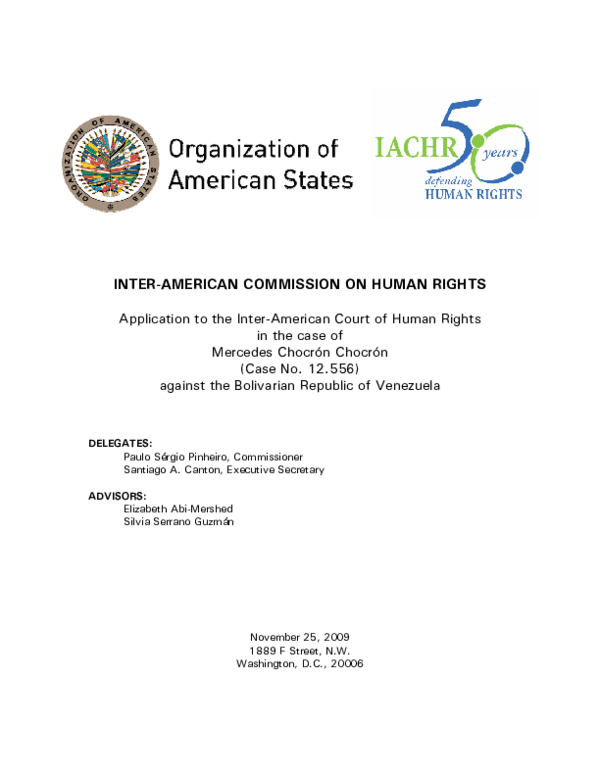 (PDF) The Inter-American Commission on Human Rights