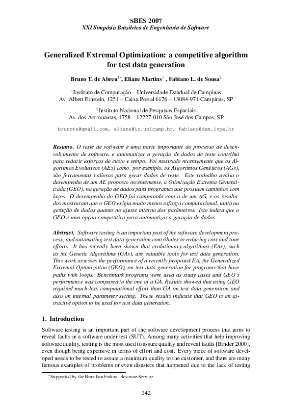 (PDF) Generalized Extremal Optimization: a competitive algorithm for ...