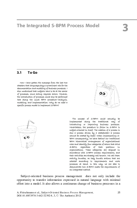 (PDF) The Integrated S-BPM Process Model