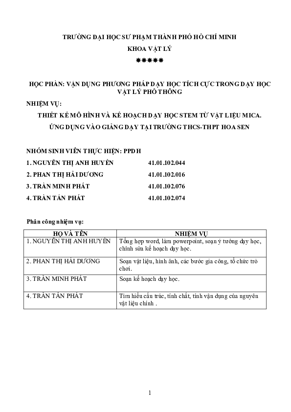 (DOC) Dancing balls Experiment Electric Field Grade 11 Anh Huyen