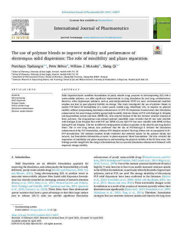 (PDF) International Journal of Pharmaceutics