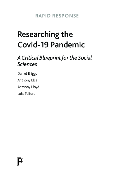 (PDF) Researching the Covid 19 pandemic