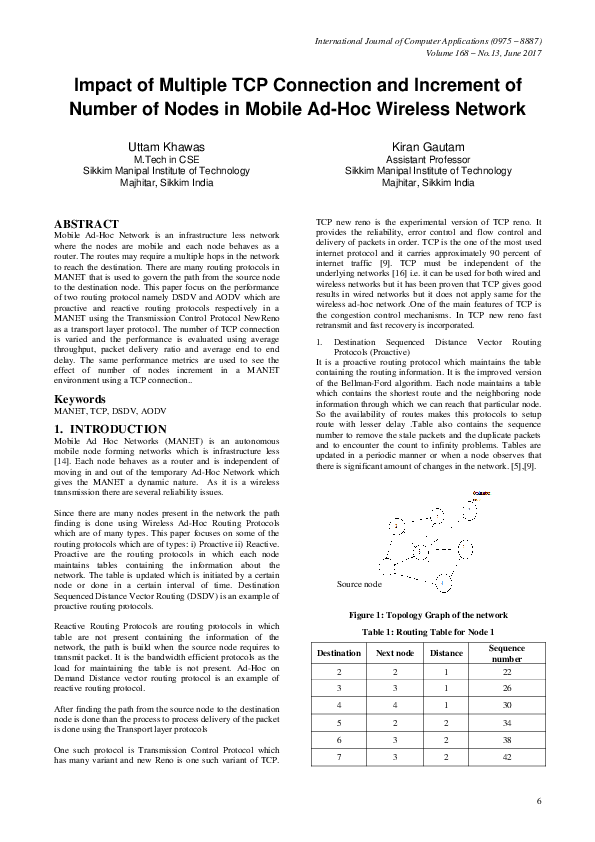 (PDF) Impact of Multiple TCP Connection and Increment of Number of ...