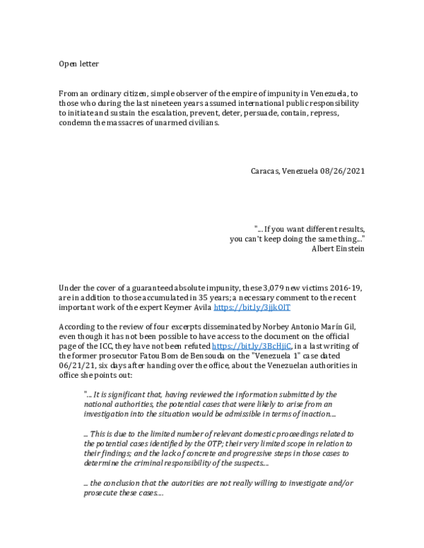 (DOC) Open Letter