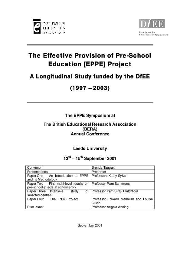 Student reflection examples picture