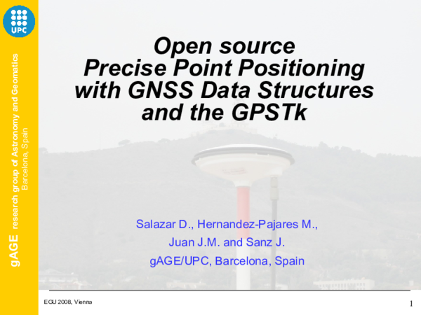 (PDF) Open Source Precise Point Positioning With GNSS Data Structures ...