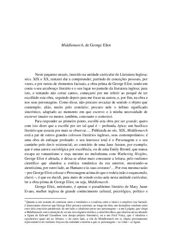 (PDF) «Middlemarch», de George Eliot