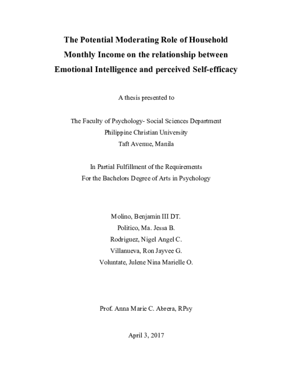 Moderating variable in research example image