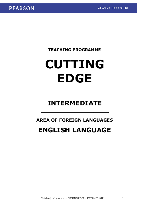 (PDF) cutting edge 3rd edition intermediate (1) DA NA Academia.edu