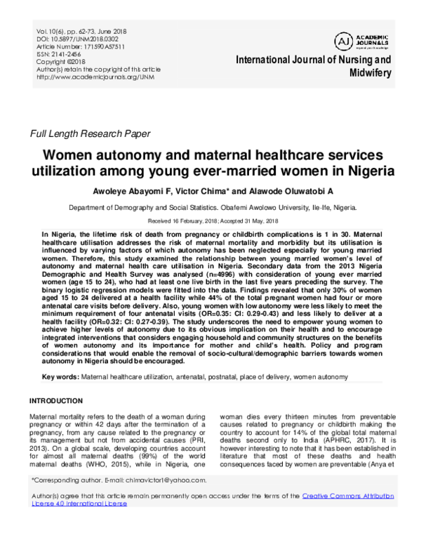 Women's right to reproductive autonomy image