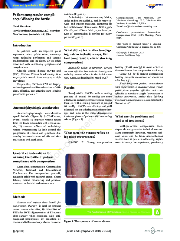 (PDF) Patient compression compliance: Winning the battle