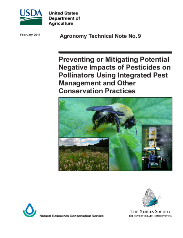 (PDF) USDA-NRCS tech note 9: Preventing or Mitigating Potential ...