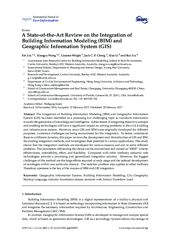 (PDF) A State-of-the-Art Review on the Integration of Building ...