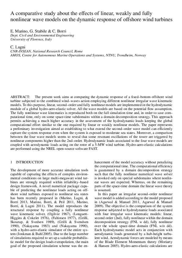 (PDF) A comparative study about the effects of linear, weakly and fully ...