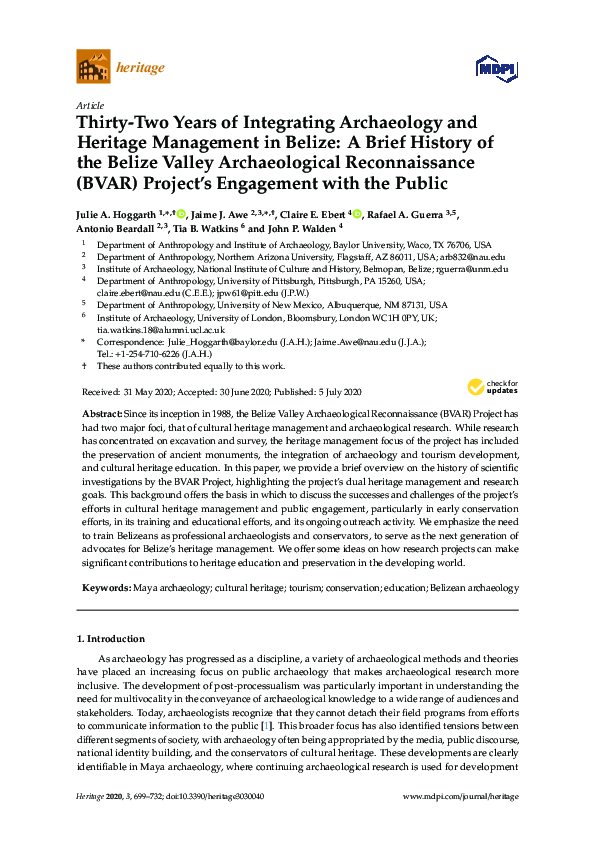 Belize history timeline picture