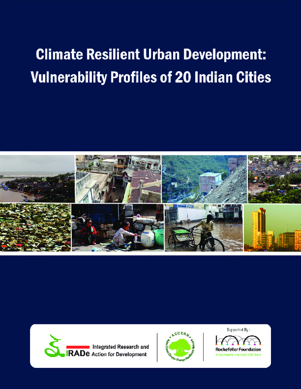 INDIA HAS A CRITICAL OPPORTUNITY TO DRIVE RESILIENT URBAN DEVELOPMENT visual data 4