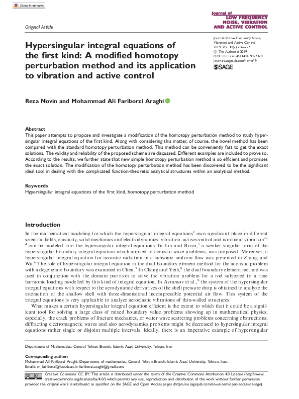 (PDF) Hypersingular integral equations of the first kind: A modified ...