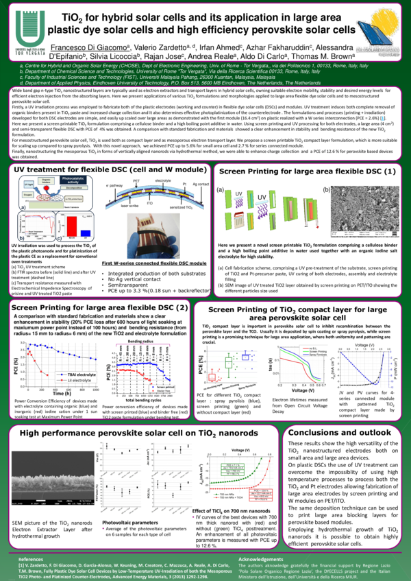 (PDF) TiO2 for hybrid solar cells and its application in dye and ...