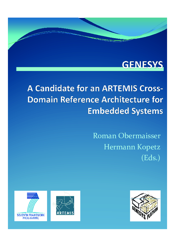 (PDF) GENESYS: A Candidate for an ARTEMIS Cross-Domain Reference ...