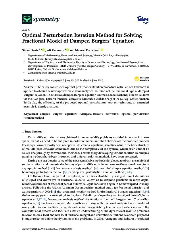 (PDF) Optimal Perturbation Iteration Method for Solving Fractional ...
