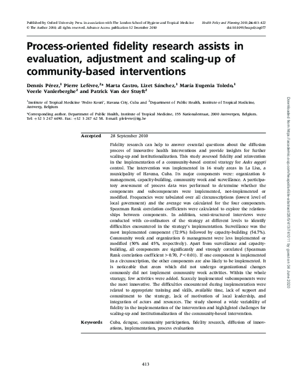 Fidelity of implementation checklist image