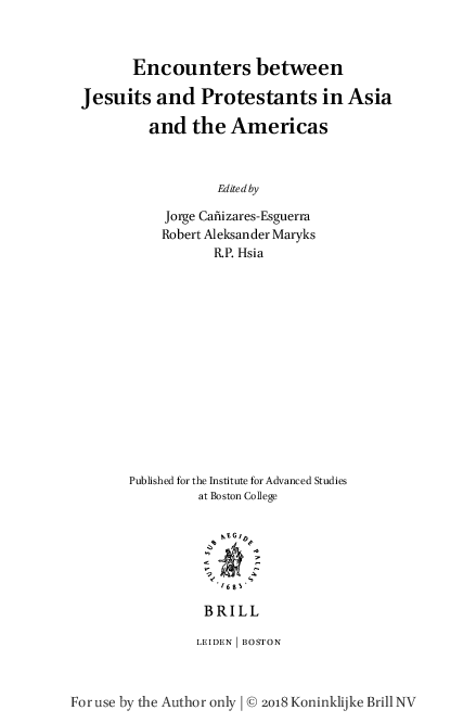 (PDF) Wars of Words: Catholic and Protestant Jesuitism in Mid ...