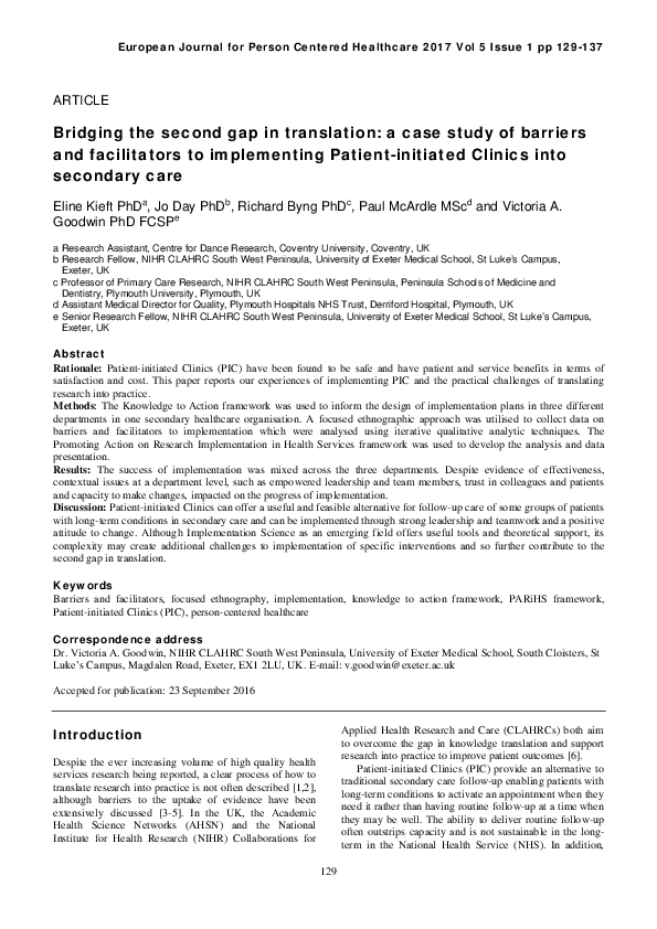 (PDF) Bridging the second gap in translation: a case study of barriers ...