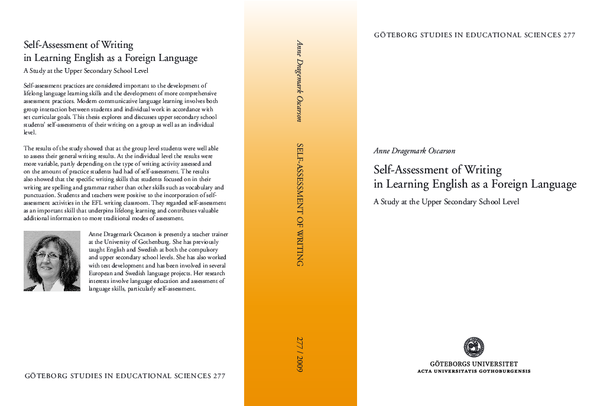 (PDF) Self-Assessment of Writing in Learning English as a Foreign ...
