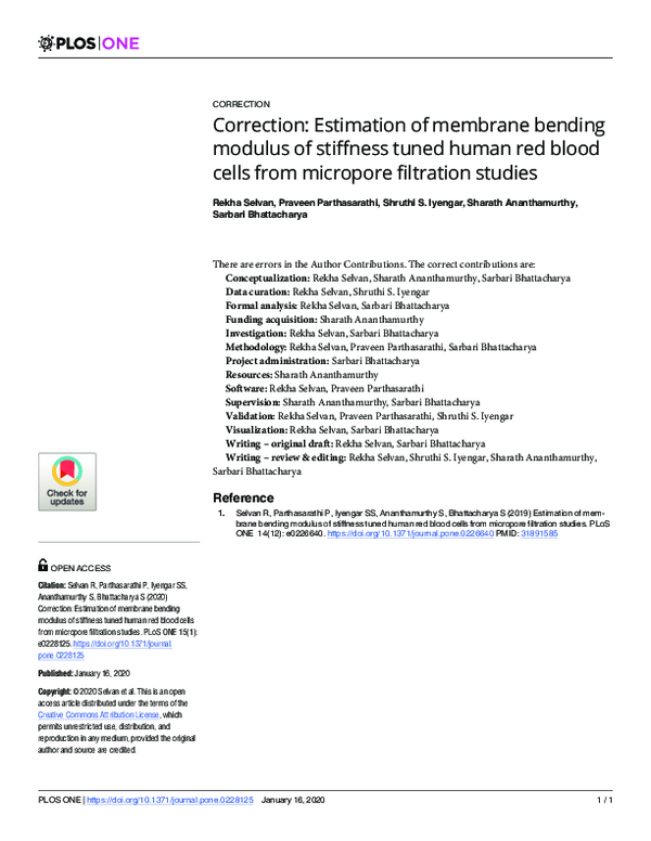 (PDF) Correction: Estimation of membrane bending modulus of stiffness ...