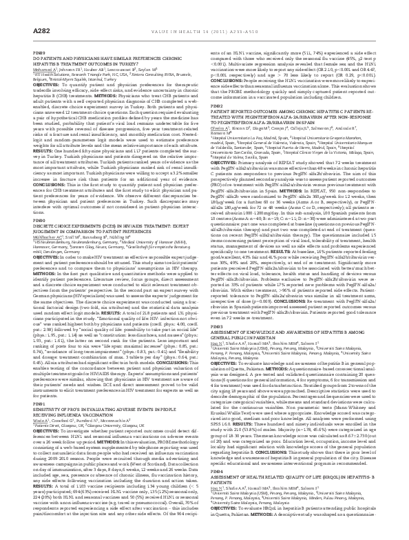 (PDF) PIN93 Assessment of Knowledge and Awareness of Hepatitis B Among ...