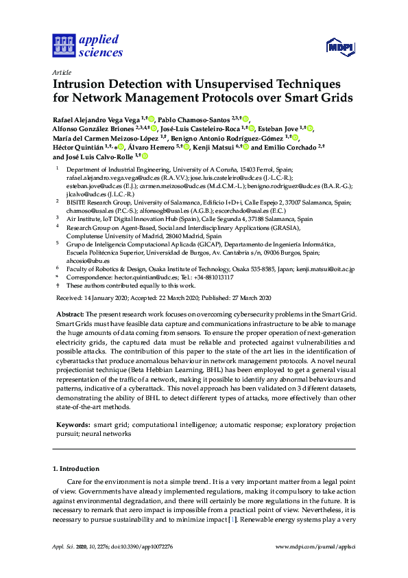 (PDF) Intrusion Detection with Unsupervised Techniques for Network ...