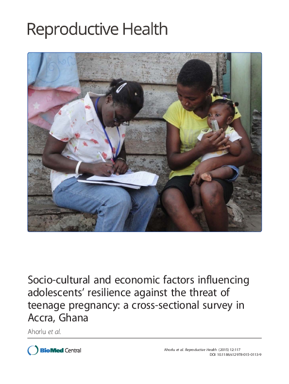 (PDF) Sociocultural and economic factors influencing adolescents