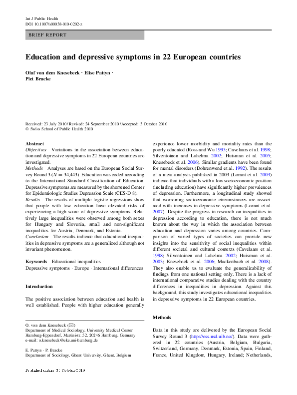 Depressive symptoms thesis 03 image