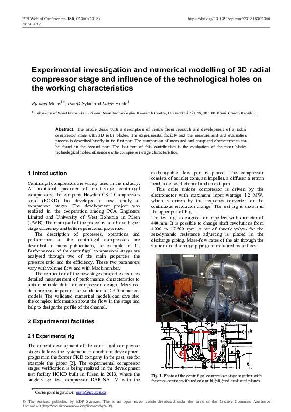 (PDF) Experimental investigation and numerical modelling of 3D radial ...