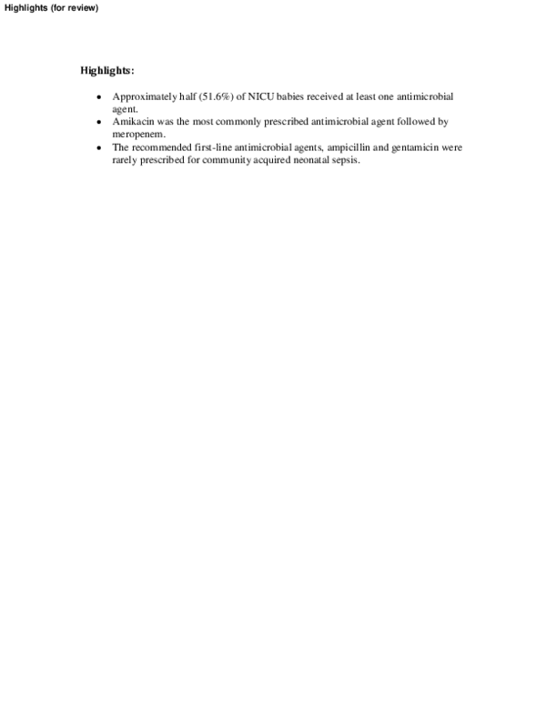 (PDF) Point Prevalence Surveys of Antimicrobial Use among eight ...