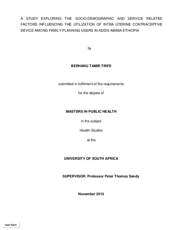 Pdf A Study Exploring The Socio Demographic And Service Related