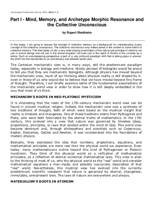 Conscious mind image